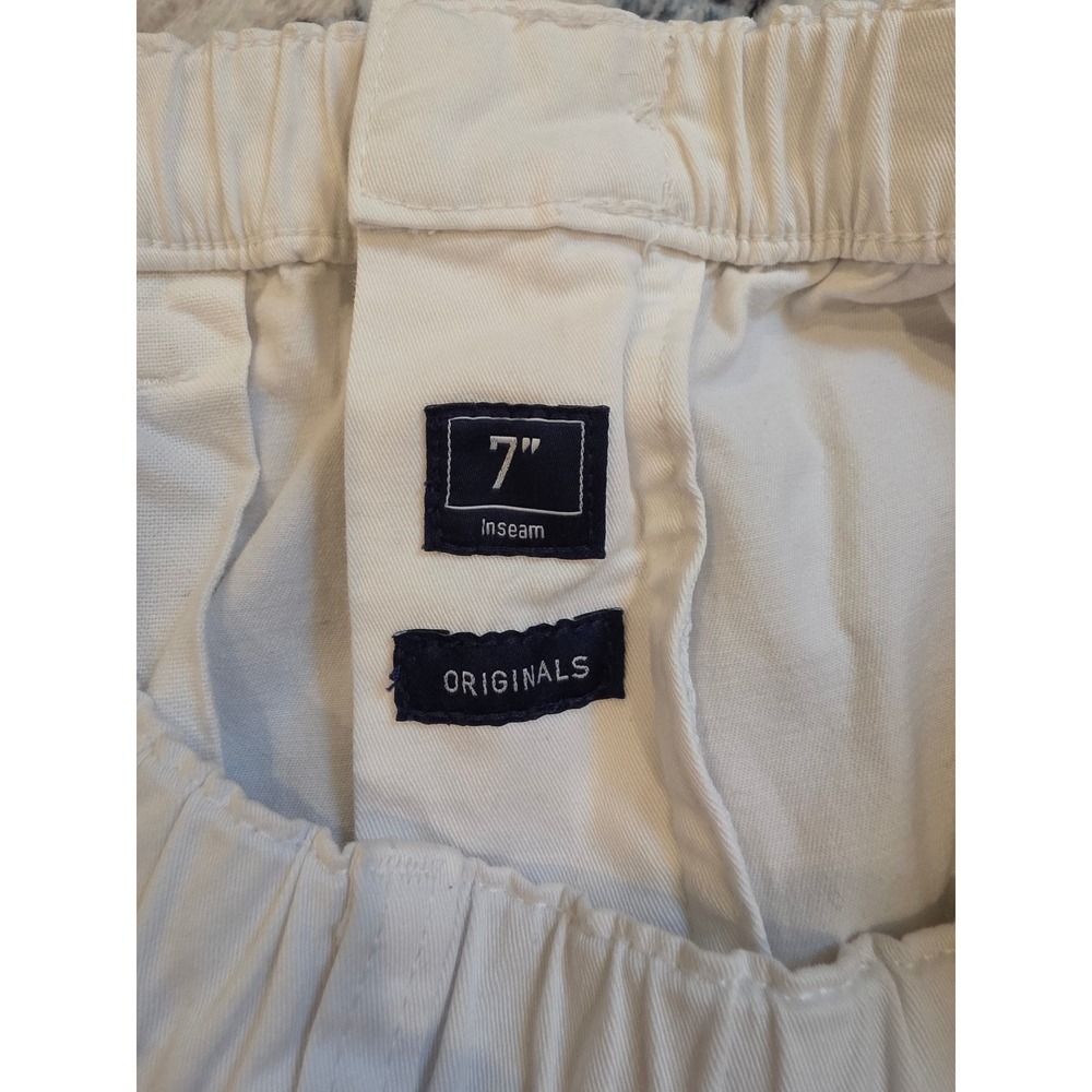 Chubbies Men's Small Originals Light Khaki Elastic Waist 7" Inseam Casual Shorts - Picture 3 of 4